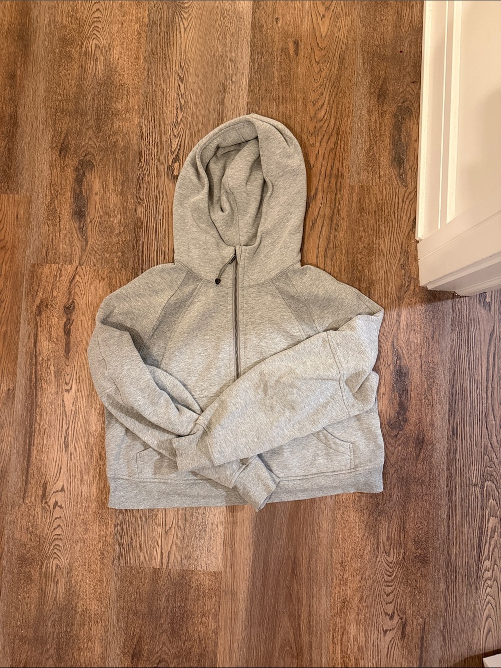 lululemon athletica cropped scuba hoodie
